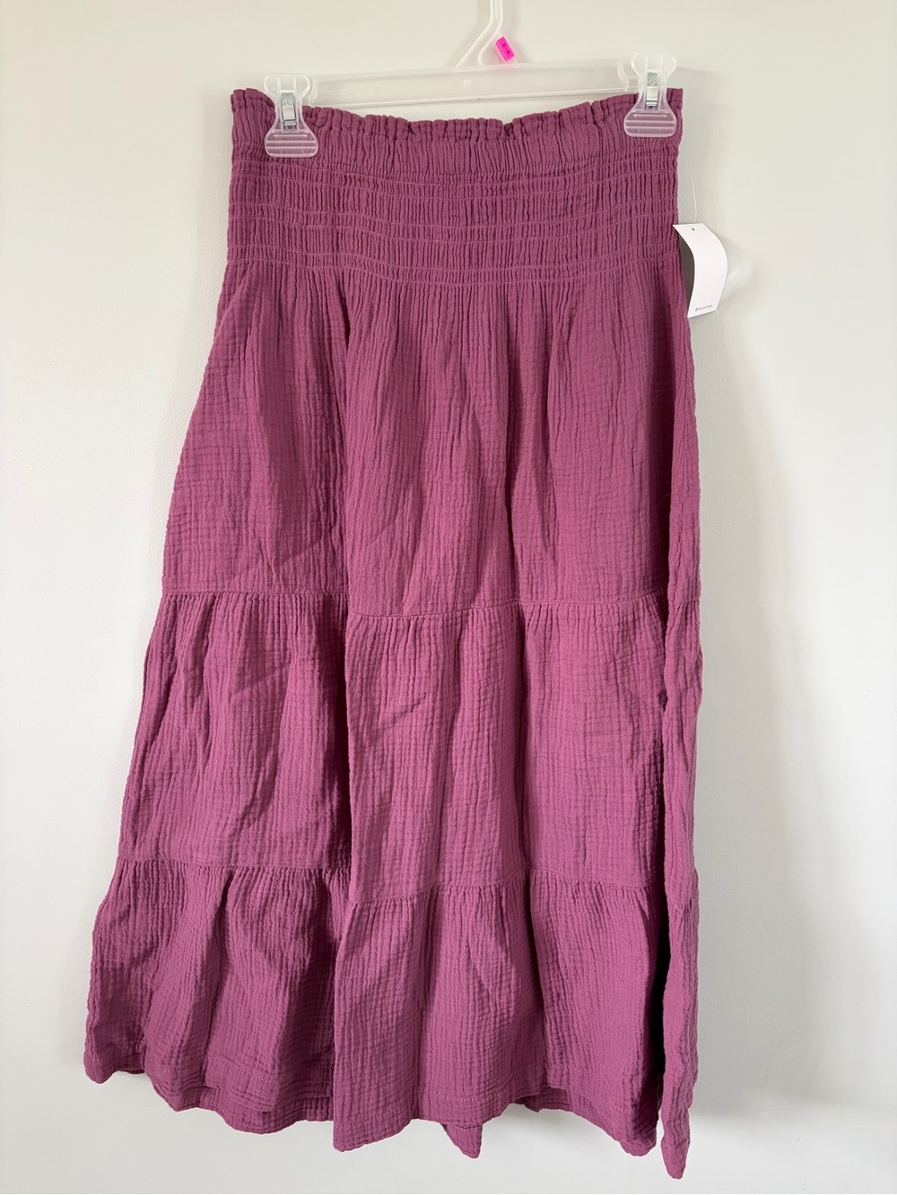 Crinkle Gauze Skirt